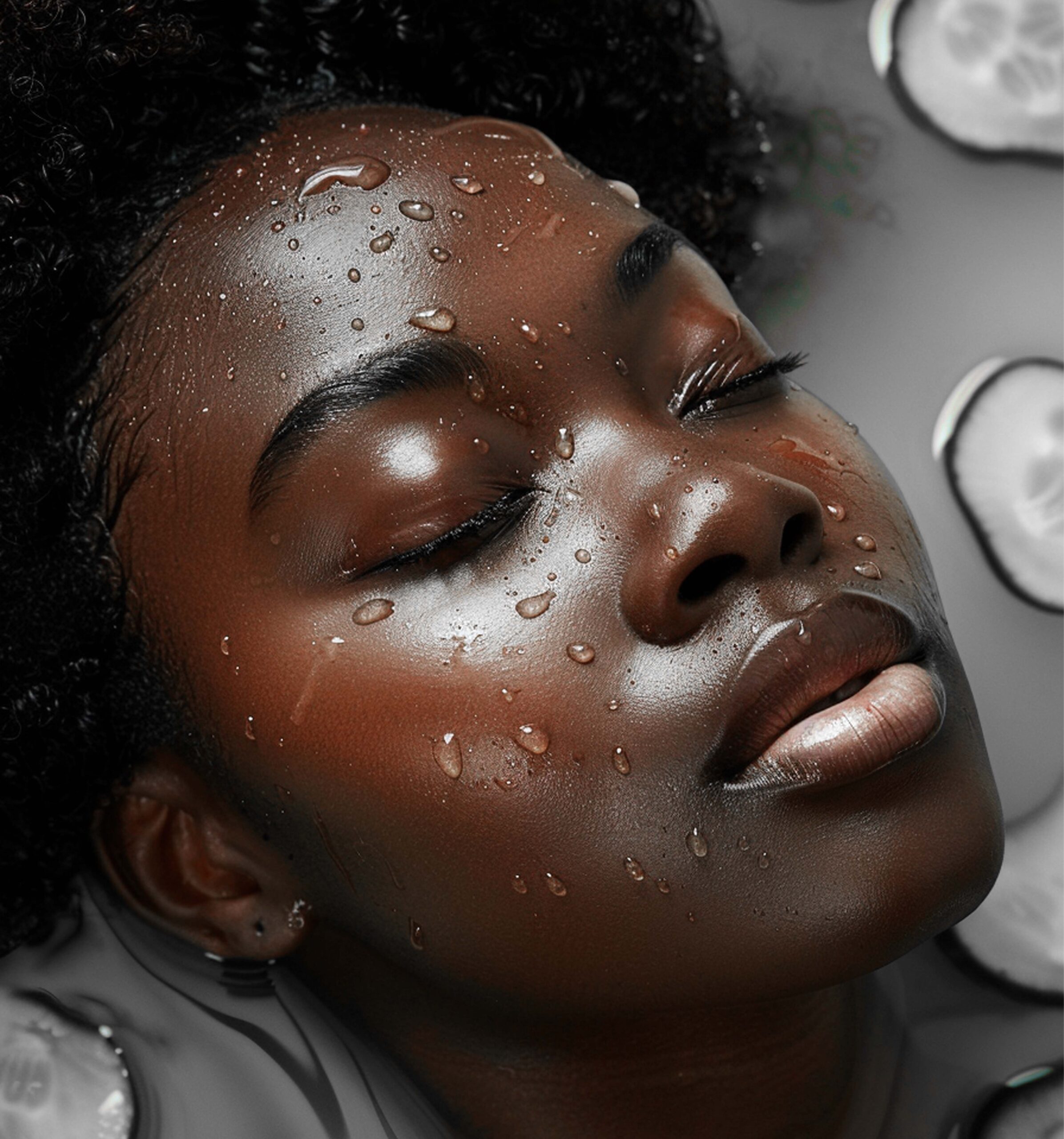 dewy facial